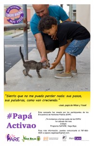 MenCare Puerto Rico Poster: José López