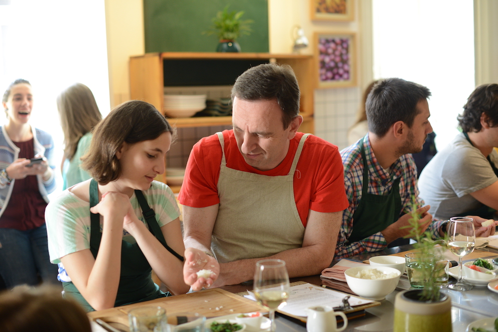 2017 Father’s Day masterclass at Culinarium Cooking School, in the framework of the MenCare campaign in Georgia. Photo by Demetre Datiashvili for UNFPA Georgia.