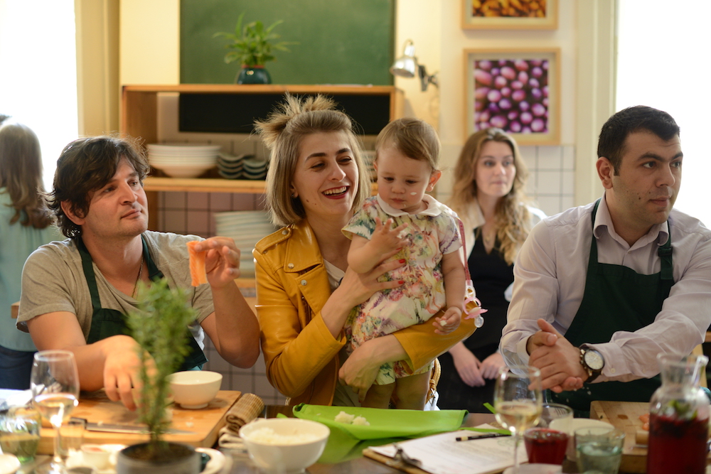 2017 Father’s Day masterclass at Culinarium Cooking School, in the framework of the MenCare campaign in Georgia. Photo by Demetre Datiashvili for UNFPA Georgia.