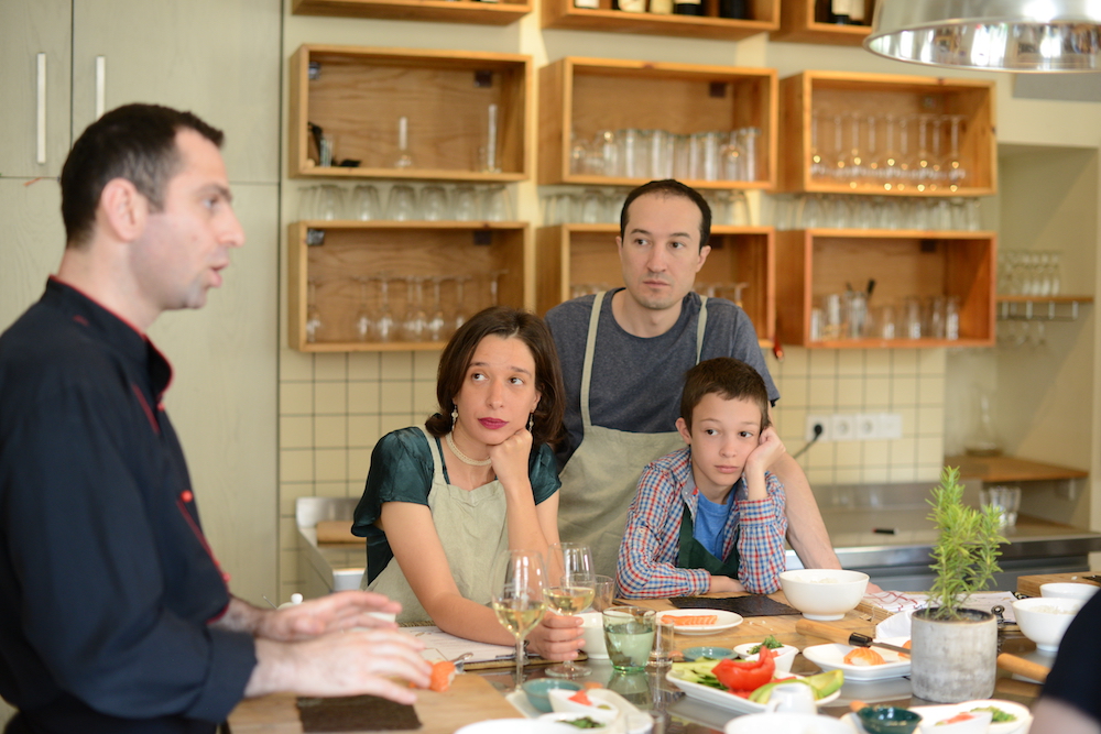 2017 Father’s Day masterclass at Culinarium Cooking School, in the framework of the MenCare campaign in Georgia. Photo by Demetre Datiashvili for UNFPA Georgia.