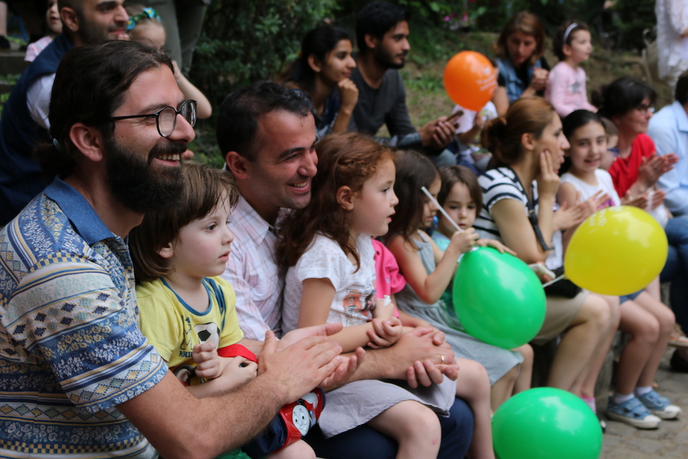 Father’s Day concert on June 19, 2017 organized by UNFPA and We Care in cooperation with Tbilisi City Hall, in Tbilisi, Georgia. Photo by Mariam Khotcholava for UNFPA Georgia.