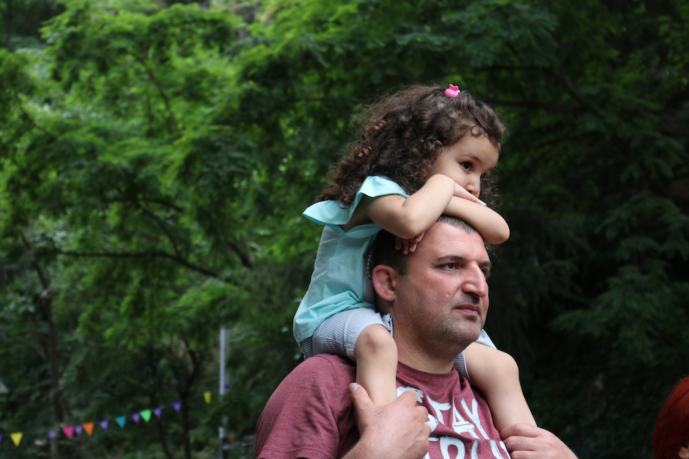 Father’s Day concert on June 19, 2017 organized by UNFPA and We Care in cooperation with Tbilisi City Hall, in Tbilisi, Georgia. Photo by Mariam Khotcholava for UNFPA Georgia.