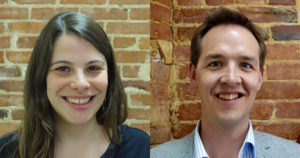 Ruti Levtov (left) and Tim Shand (right).