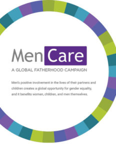 Cover of MenCare Brochure 2016