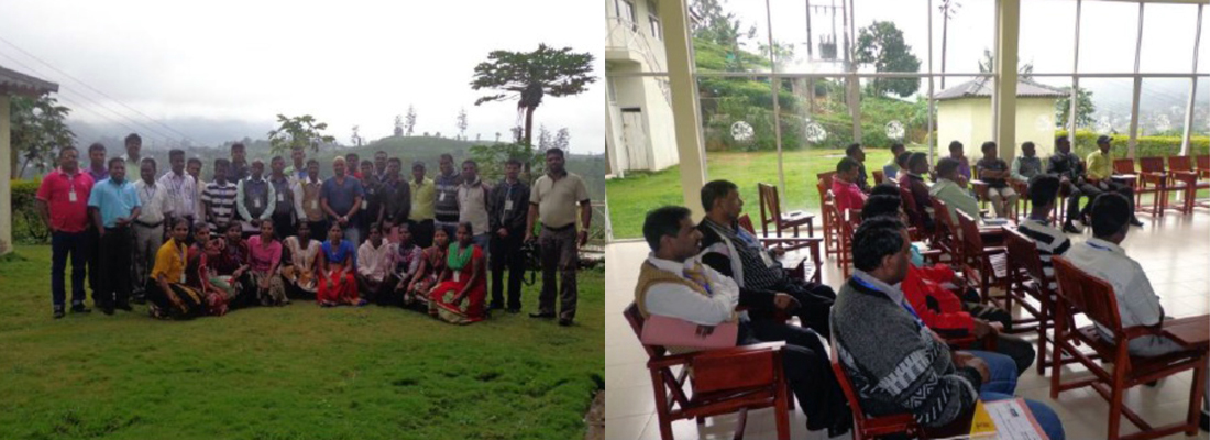 Community and religious leaders attend a session of MenCare Sri Lanka's "Training of Trainers."