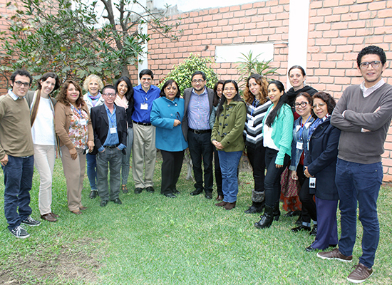 Participants at the August 2015 formation of Peru's national fatherhood committee.