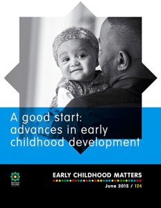 Cover of the Bernard van Leer Foundation's June 2015 issue of "Early Childhood Matters."