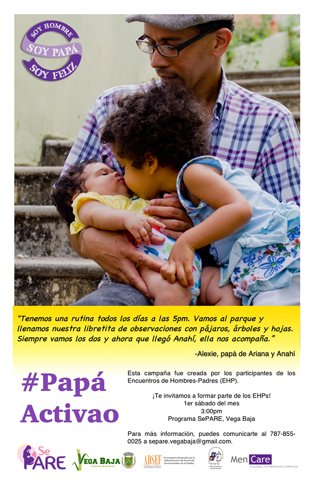 MenCare Puerto Rico Poster: Alexie