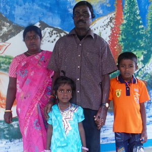 Sivakumar and his family