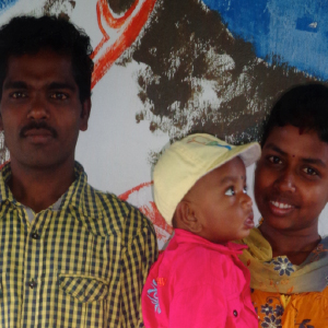 Sathiskumar and his family