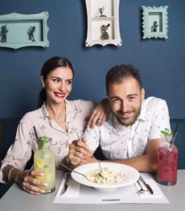 Alexandre Lortkipanidze with his wife