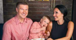 Anatoli Boisa, Georgian Basketball Player, and his family. Credit: Anna Boko for CulinArt Magazine.