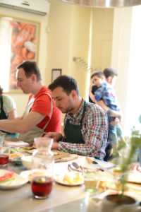 2017 Father’s Day masterclass at Culinarium Cooking School, in the framework of the MenCare campaign in Georgia. Photo by Demetre Datiashvili for UNFPA Georgia.