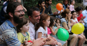 Father’s Day concert on June 19, 2017 organized by UNFPA and We Care in cooperation with Tbilisi City Hall, in Tbilisi, Georgia. Photo by Mariam Khotcholava for UNFPA Georgia.